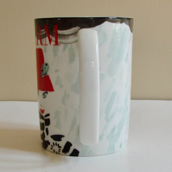 Kate Spade New York Lenox Coffee Tea Mug Make Headlines Rain or Shine Collect - Picture 2 of 7